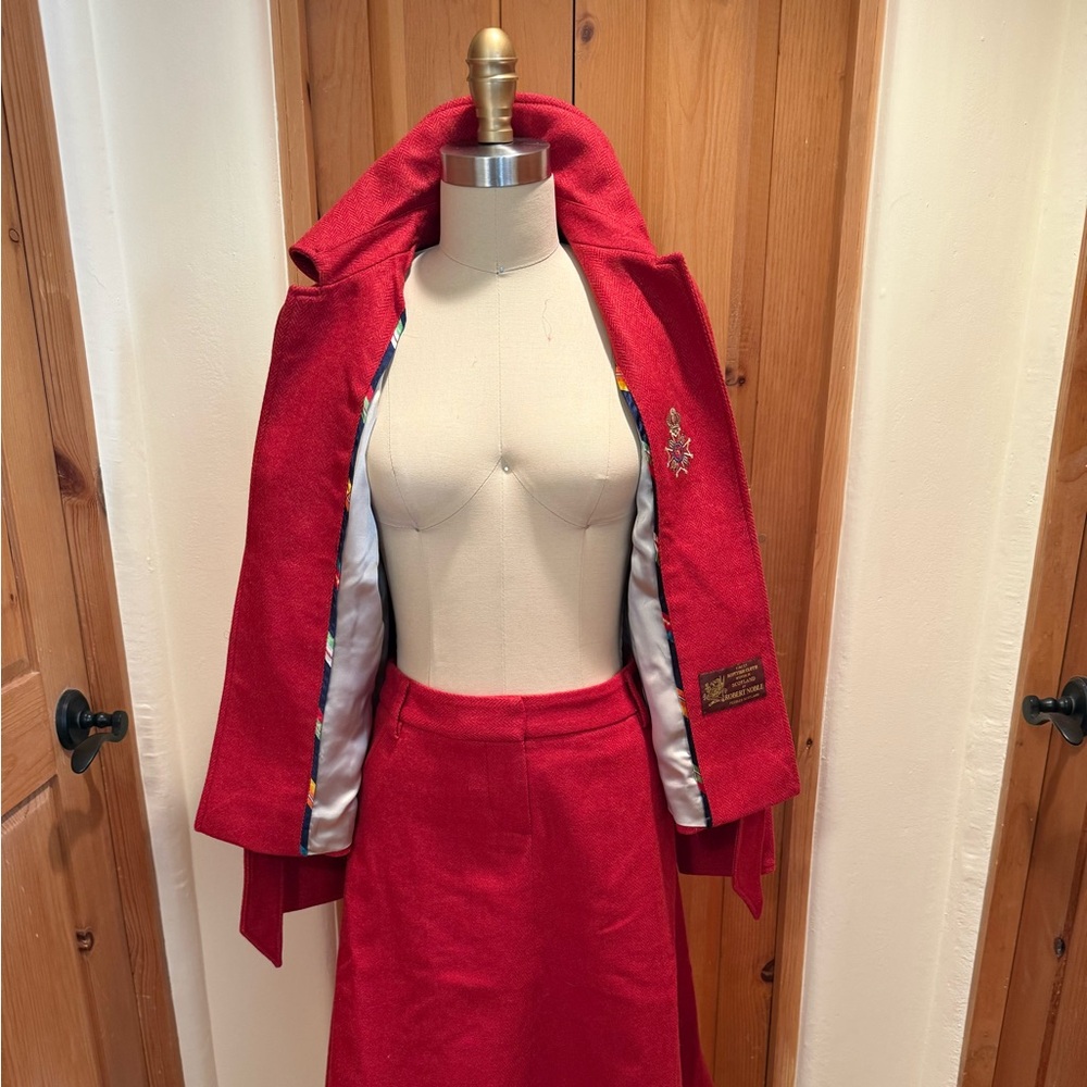 J. Crew Scottish Robert Noble Red Blazer 0 - Picture 4 of 11